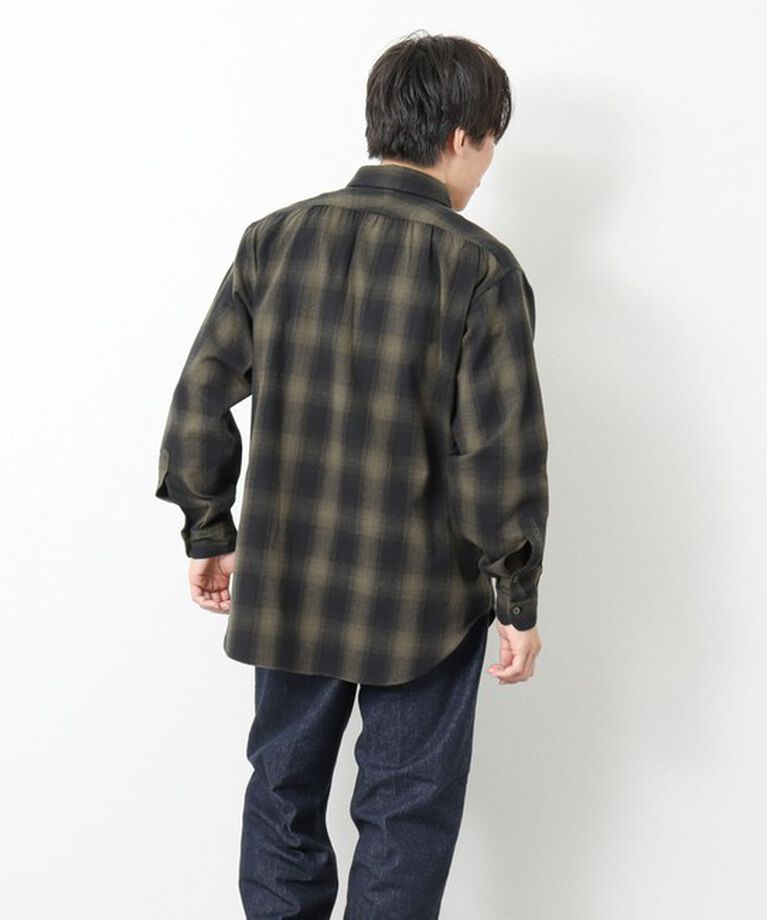 NOLLEY'S goodman「シャギーチェック レギュラーシャツ 24AW」|シャツ・ブラウス|