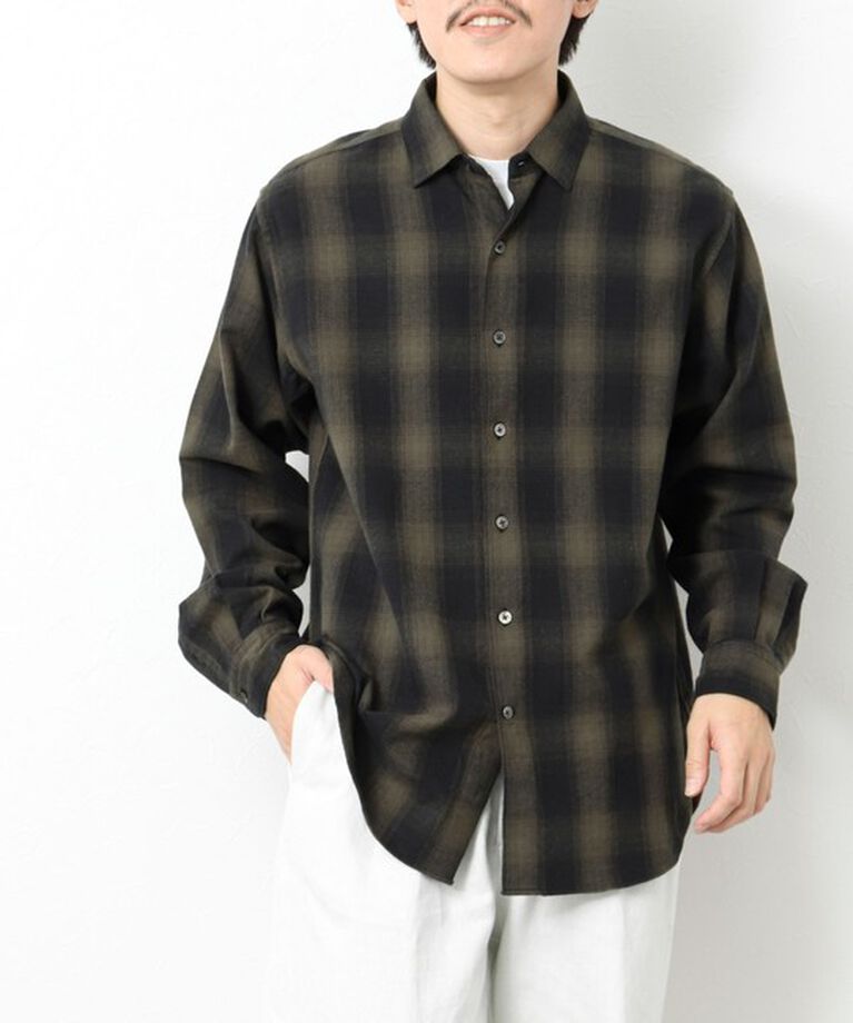 NOLLEY'S goodman「シャギーチェック レギュラーシャツ 24AW」|シャツ・ブラウス|