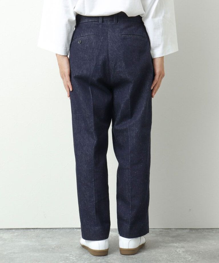 WORK ABOUT「NSOK デニム2タックワイドパンツ 25SS」|デニム|