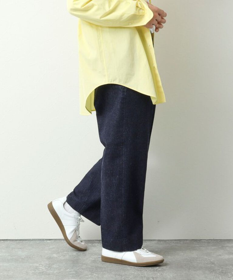WORK ABOUT「NSOK デニム2タックワイドパンツ 25SS」|デニム|