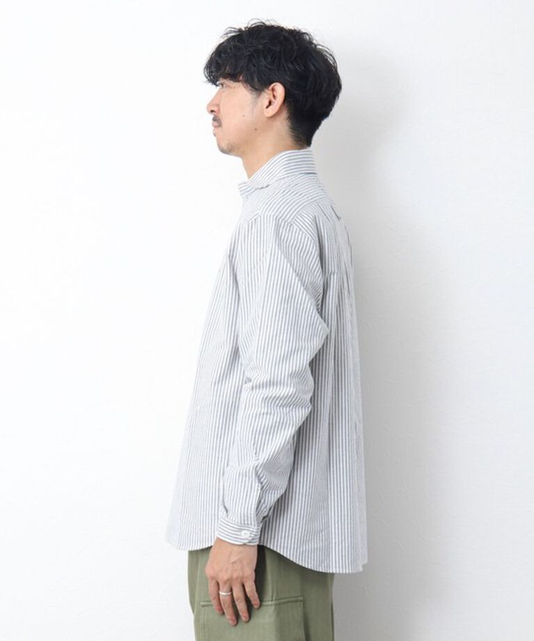 NOLLEY'S goodman「【DANTON/ダントン】ROUND COLLAR P.O SHIRT LS 25SS」|シャツ・ブラウス|