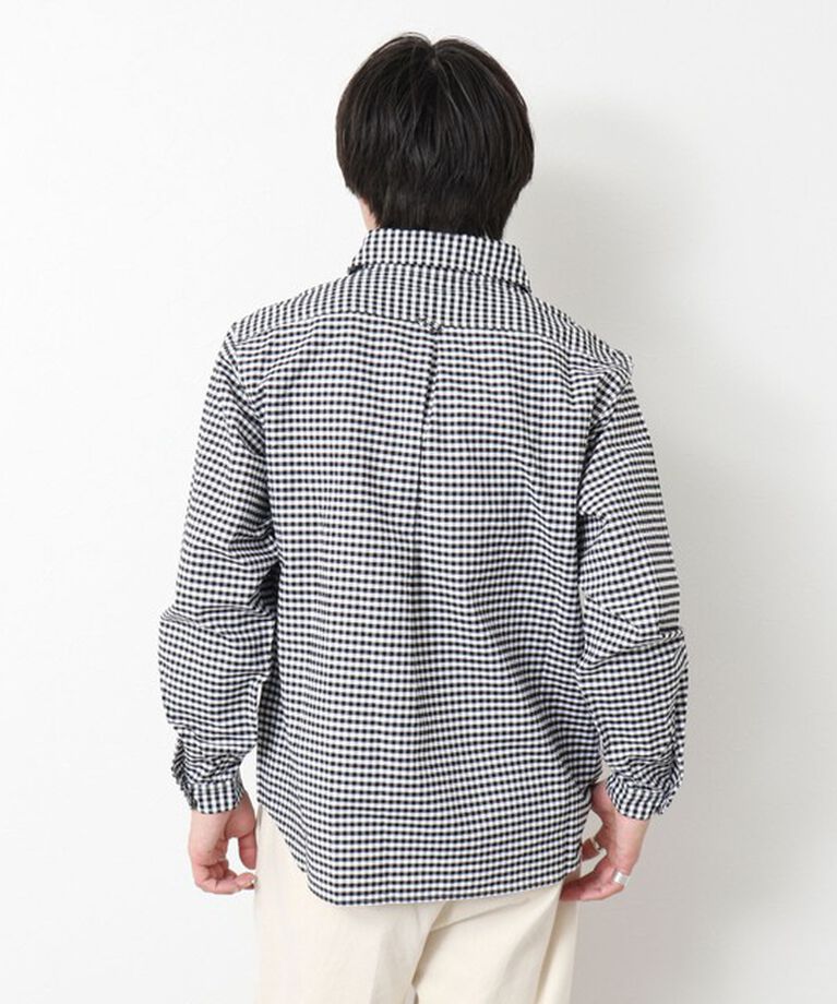NOLLEY'S goodman「【DANTON/ダントン】ROUND COLLAR P.O SHIRT LS 25SS」|シャツ・ブラウス|