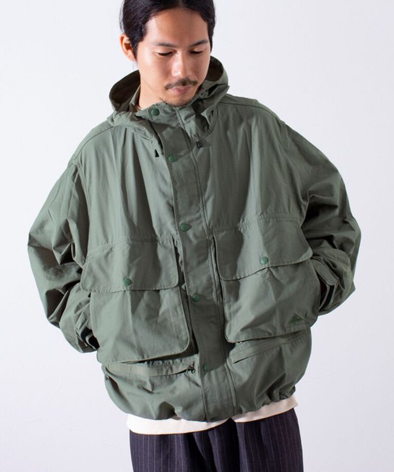 GLOSTER「【限定展開】【KELTY×GLOSTER】別注  ミリタリー ユーティリティ フィッシングジャケット」|ブルゾン・スタジャン|