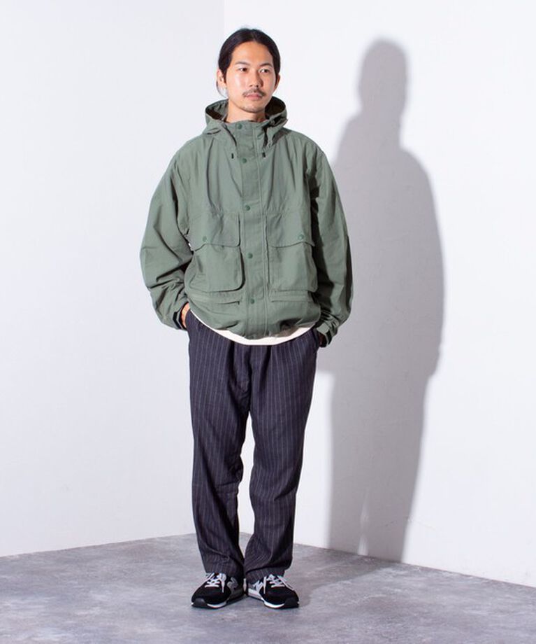 GLOSTER「【限定展開】【KELTY×GLOSTER】別注  ミリタリー ユーティリティ フィッシングジャケット」|ブルゾン・スタジャン|