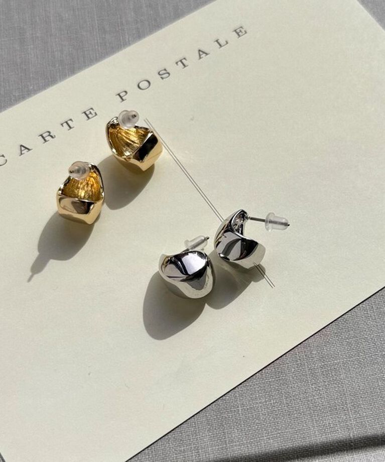 fredy emue「チタンポストボリュームメタルピアス」|ピアス|
