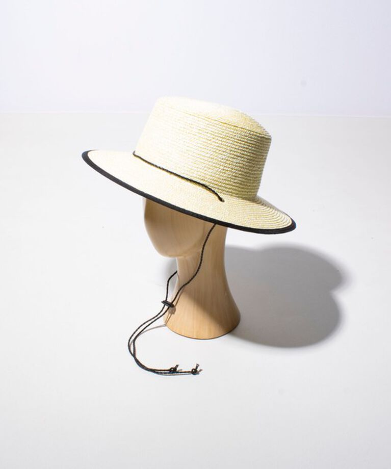 GLOSTER「【GLOSTER】CODE LONG BRIM STRAW HAT ハット 麦わら カンカン帽」|ハット|