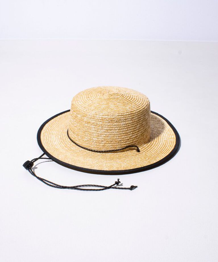 GLOSTER「【GLOSTER】CODE LONG BRIM STRAW HAT ハット 麦わら カンカン帽」|ハット|ベージュ