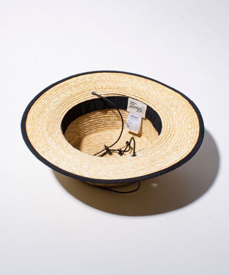 GLOSTER「【GLOSTER】CODE LONG BRIM STRAW HAT ハット 麦わら カンカン帽」|ハット|