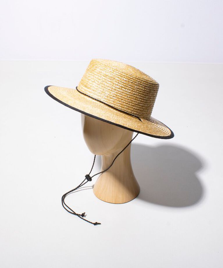 GLOSTER「【GLOSTER】CODE LONG BRIM STRAW HAT ハット 麦わら カンカン帽」|ハット|