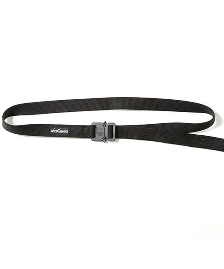 GLOSTER「【WILD THINGS/ワイルドシングス】MILITARY BELT ミリタリーベルト」|ベルト|ブラック