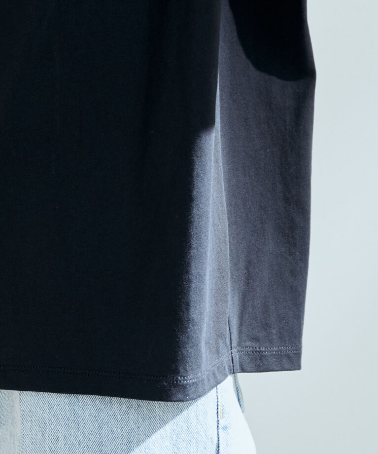 VIS「ドレープネックラインノースリーブトップス」|Tシャツ・カットソー|