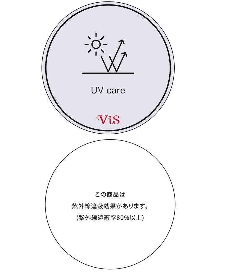VIS「【UVケア】【BIO LIFE】色々釦クルーカーディガン」|カーディガン|