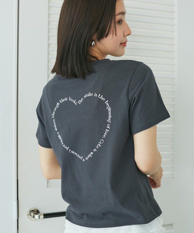 VIS「ハート＆リボンモチーフアソートTシャツ」|Tシャツ・カットソー|