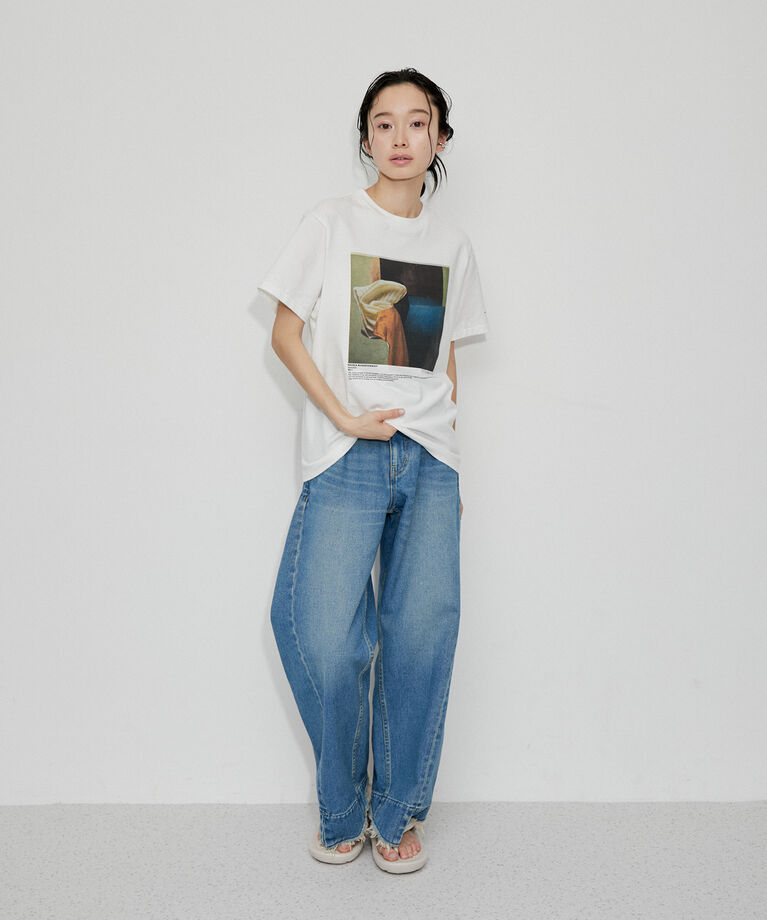 ADAM ET ROPE'「【再入荷】ルーズフィットアジャストデニム」|デニム|