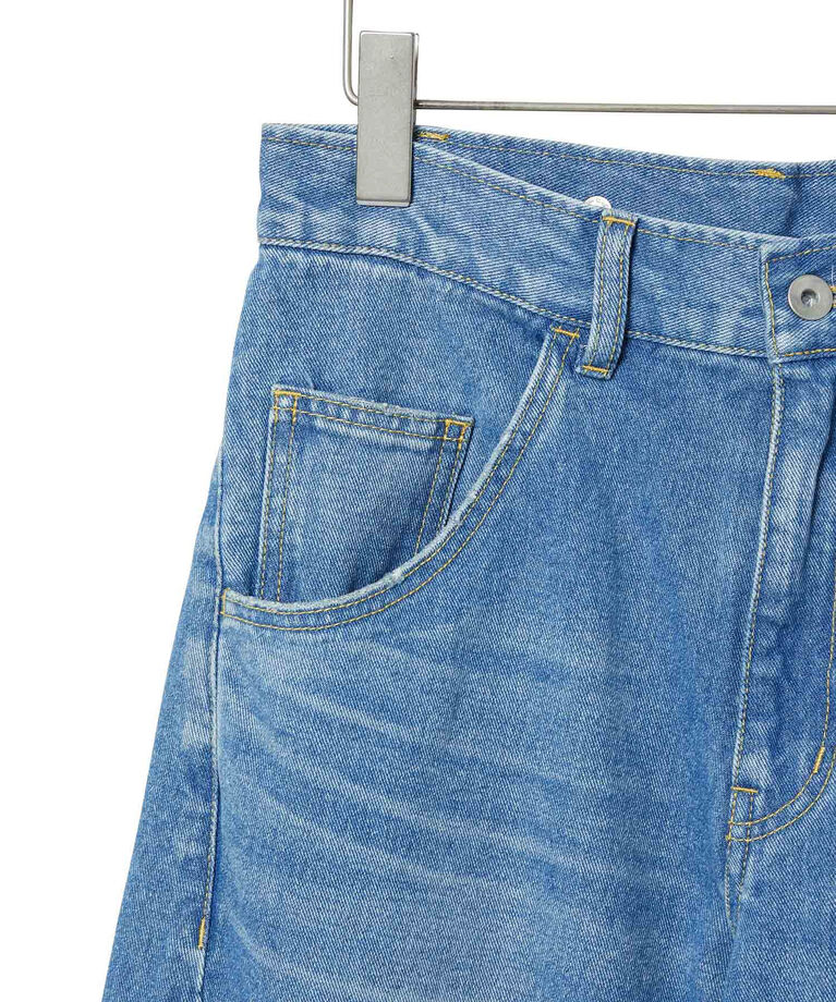 ADAM ET ROPE'「【再入荷】ルーズフィットアジャストデニム」|デニム|