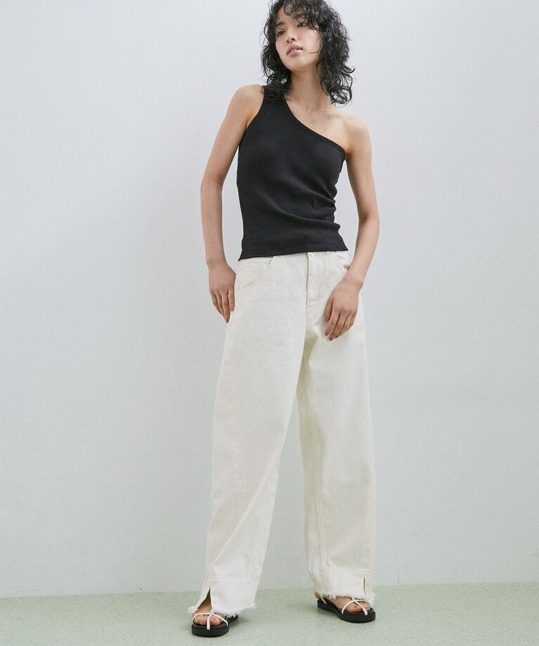 ADAM ET ROPE'「【再入荷】ルーズフィットアジャストデニム」|デニム|