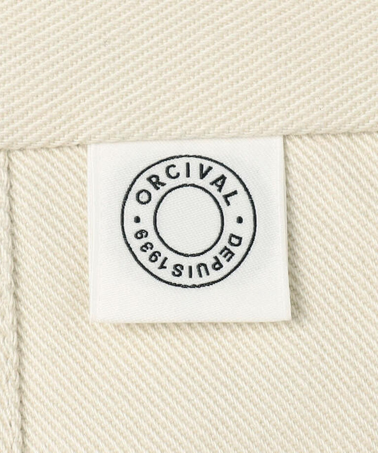ORCIVAL「ORCIVAL | カツラギ 立体裁断ワイドパンツ WOMEN」|チノ|
