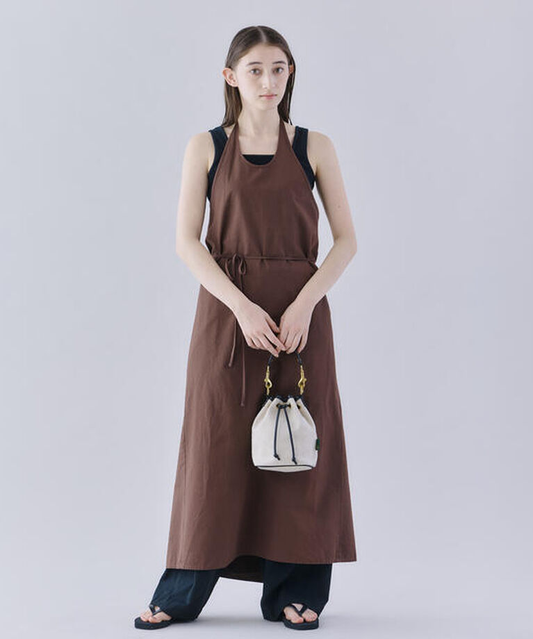 ORCIVAL「ORCIVAL | コットンシルク ストリングワンピース WOMEN」|ワンピース|BROWN