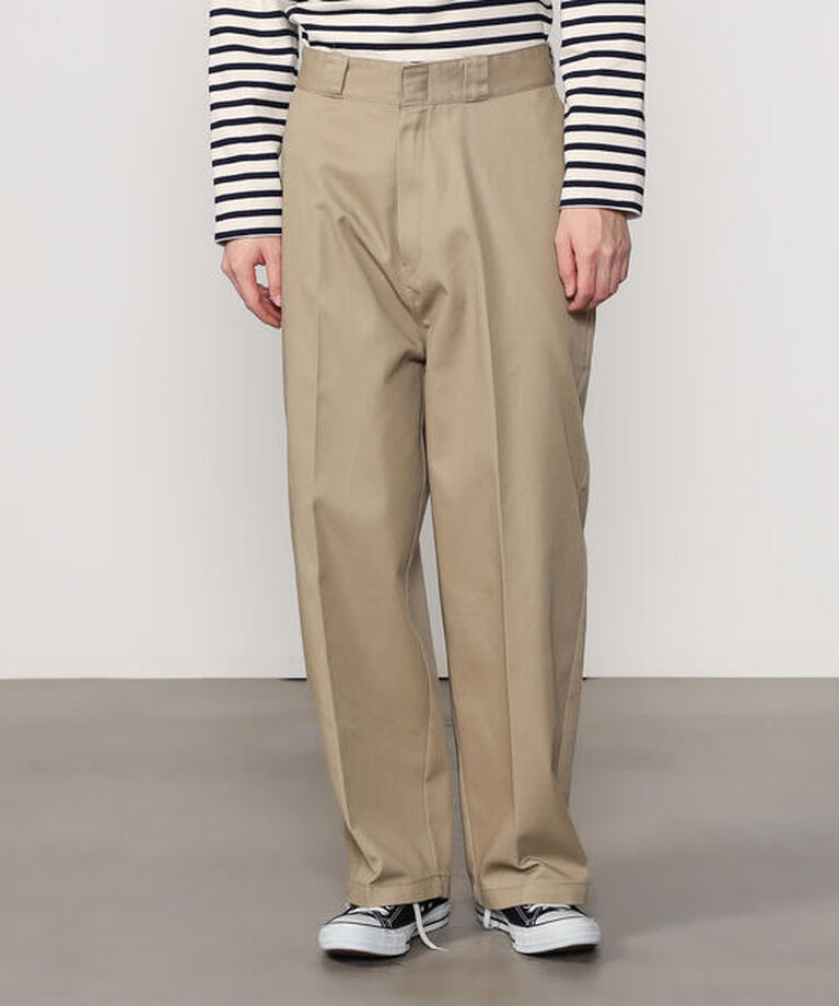  「Dickies │〈別注〉ワイド チノスラックス MEN」|チノ|
