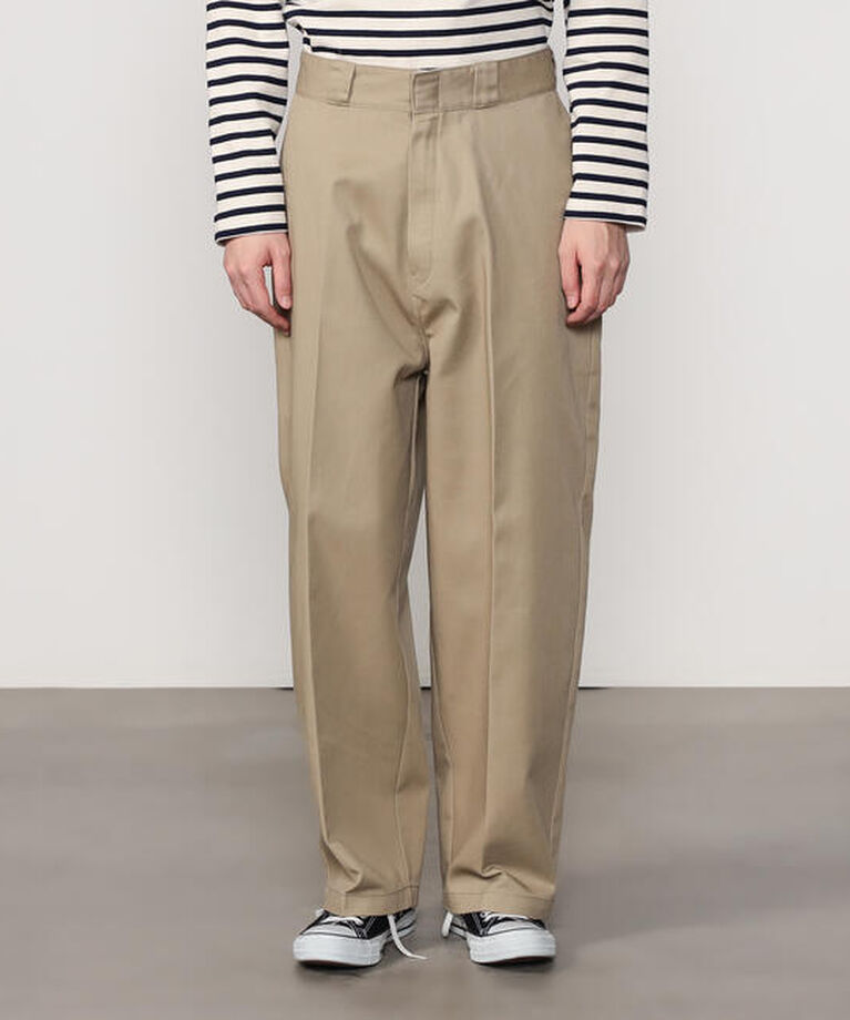  「Dickies │〈別注〉ワイド チノスラックス MEN」|チノ|