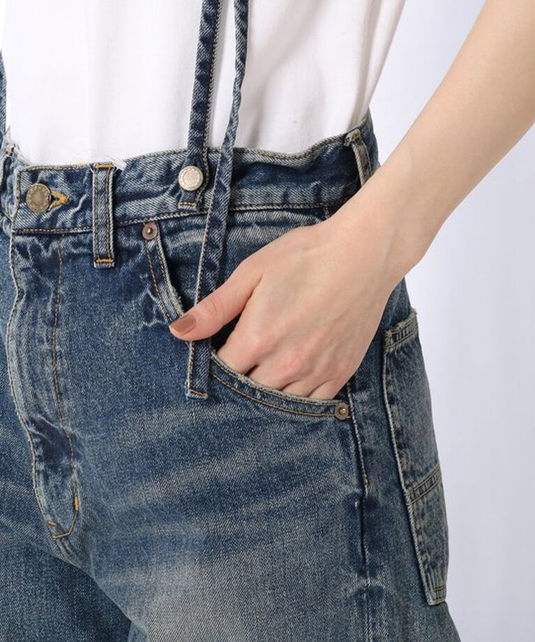  「サスペンダーDENIM」|デニム|