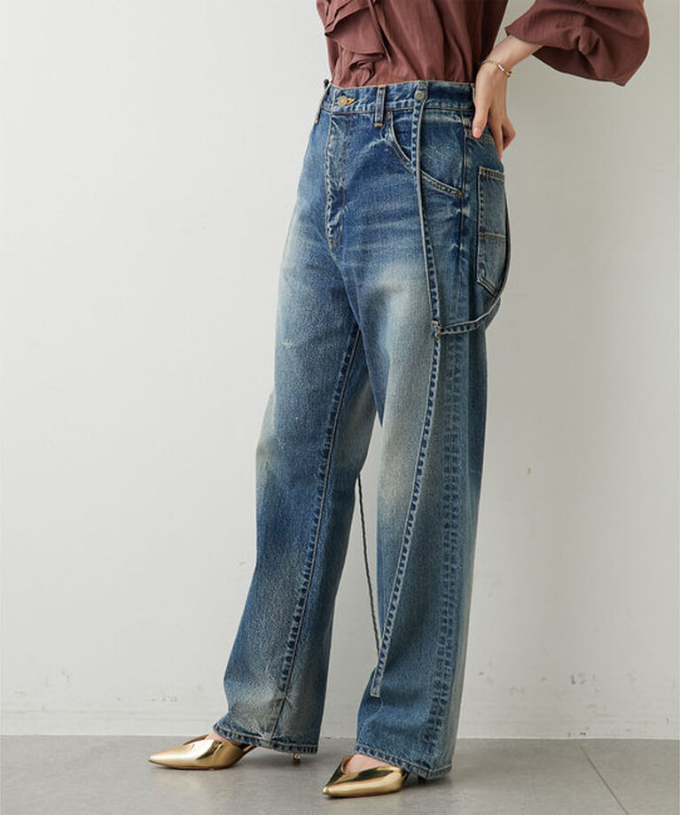  「サスペンダーDENIM」|デニム|
