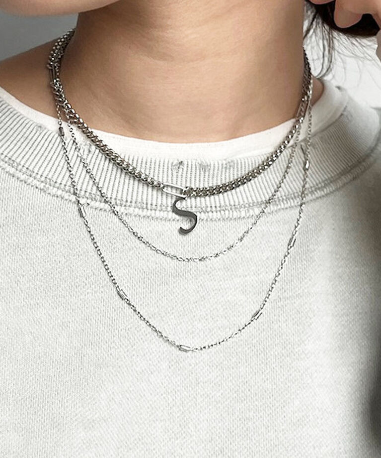  「【A・H・M・R・S・Yの６種！】アルファベットネックレス」|ネックレス|