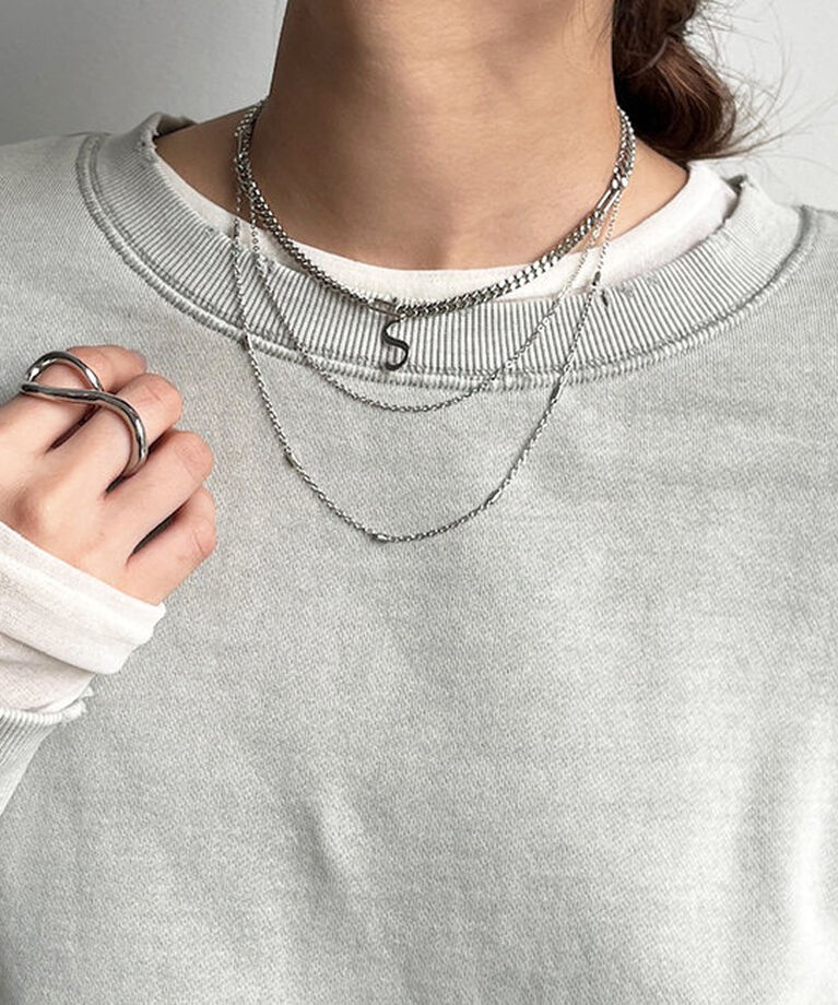  「【A・H・M・R・S・Yの６種！】アルファベットネックレス」|ネックレス|