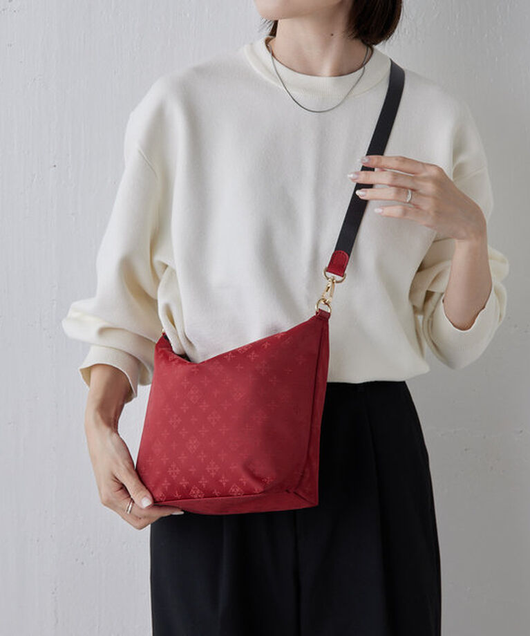  「［290g］【名品】モノグラムナイロンシンプルショルダーバッグ」|ショルダー・メッセンジャー|