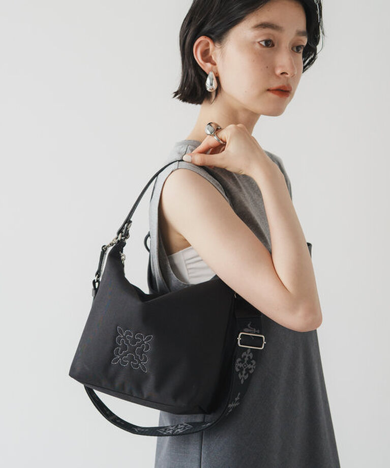  「[320g/撥水性あり] コーデュラナイロン2wayシンプルショルダーバッグ」|ショルダー・メッセンジャー|
