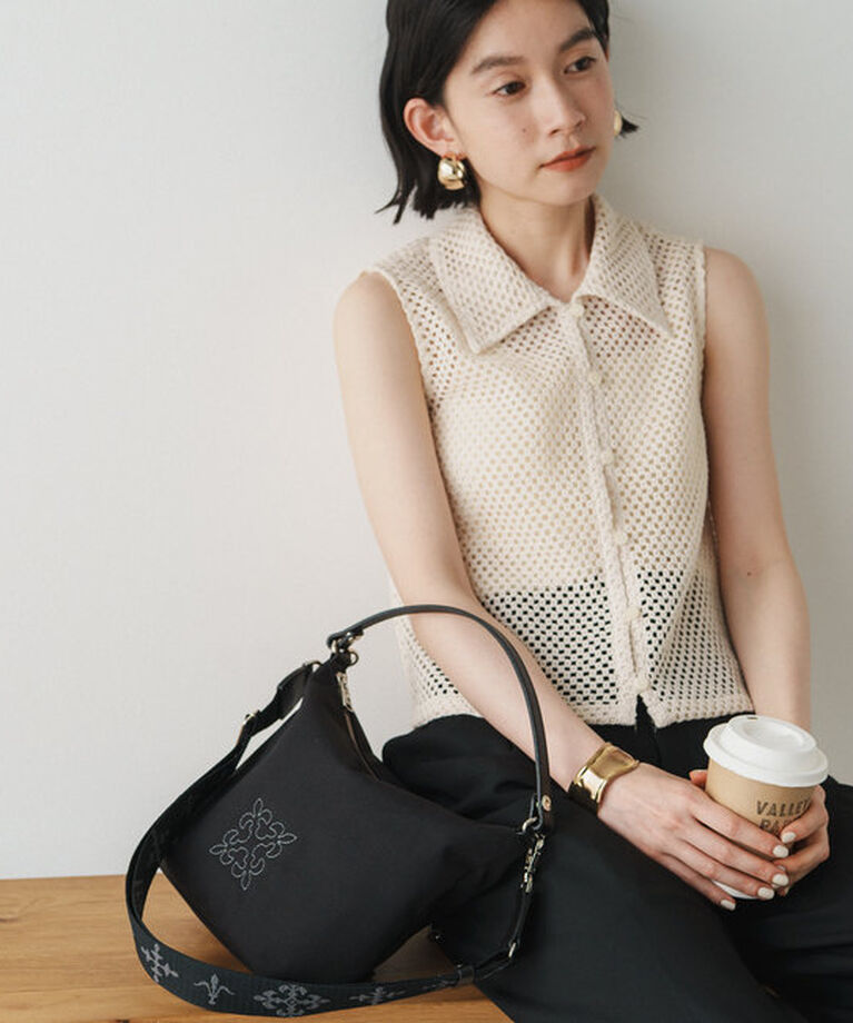  「[320g/撥水性あり] コーデュラナイロン2wayシンプルショルダーバッグ」|ショルダー・メッセンジャー|