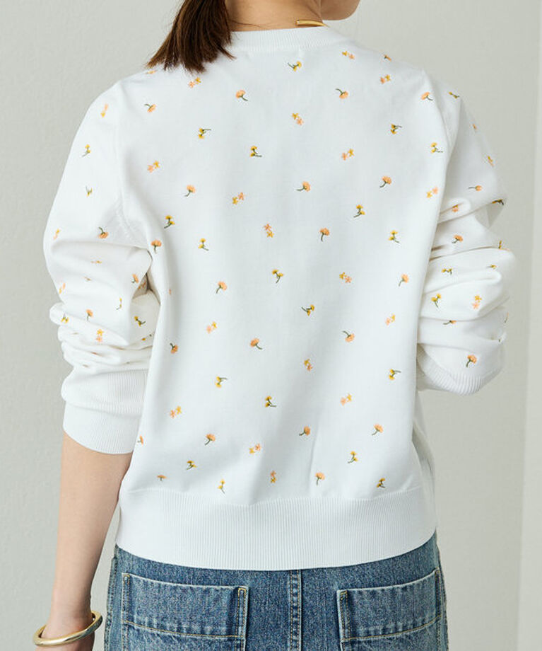  「花柄刺繍カーデ」|ニット・セーター|