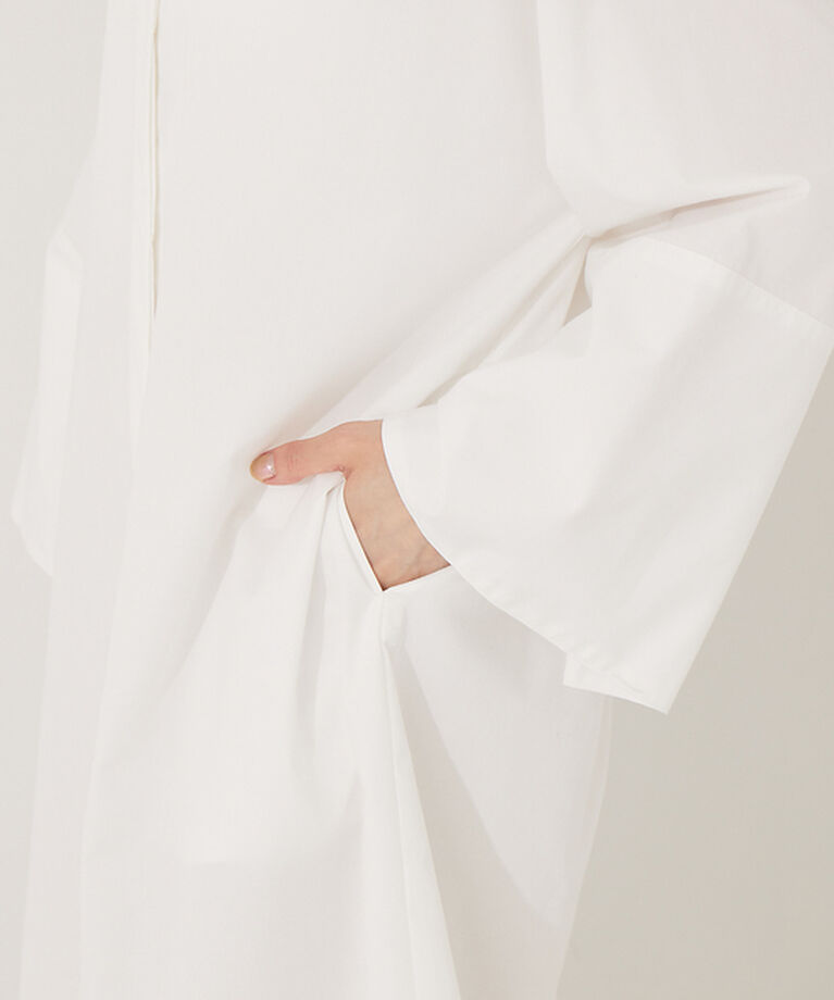 Rouge vif「カフススリットシャツワンピース」|ワンピース|