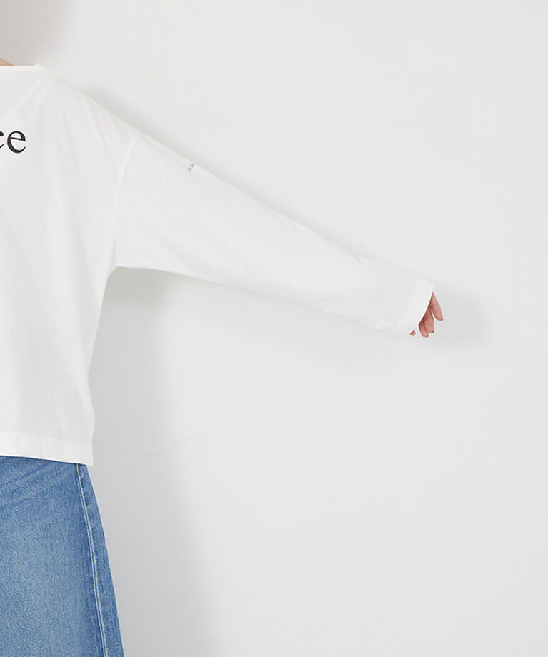 Rouge vif「マチ付ボートロゴロンTee」|Tシャツ・カットソー|