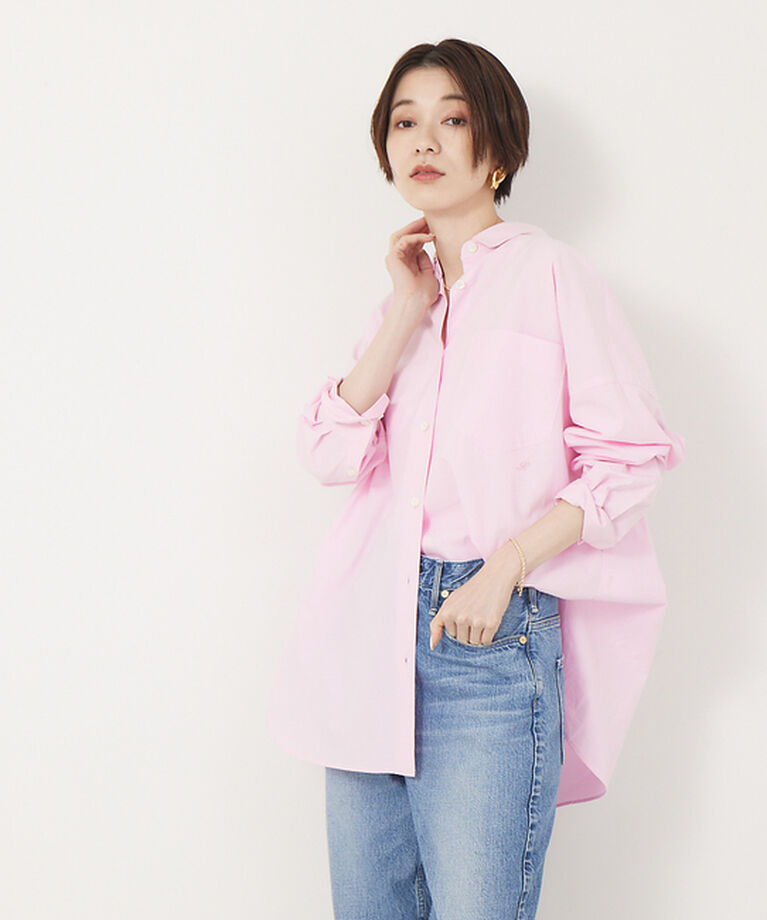 Rouge vif「【 人気シャツがリニューアル！ 】オーバーサイズシャツ」|シャツ・ブラウス|