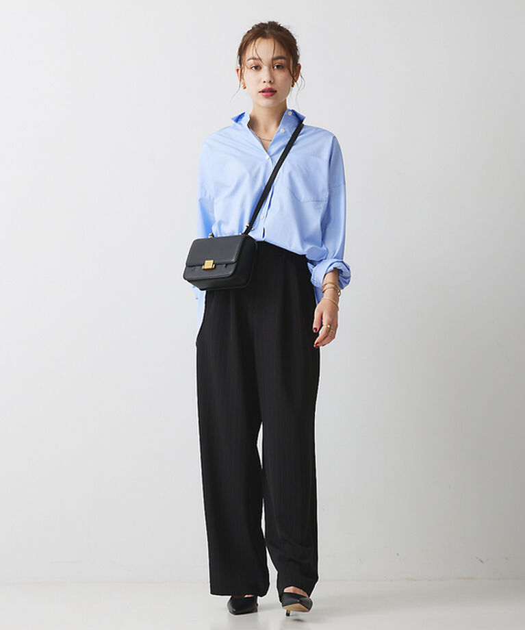 Rouge vif「ストレッチツイル  ワイドパンツ」|その他|