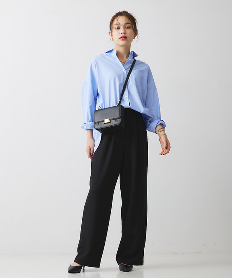 Rouge vif「ストレッチツイル  ワイドパンツ」|その他|