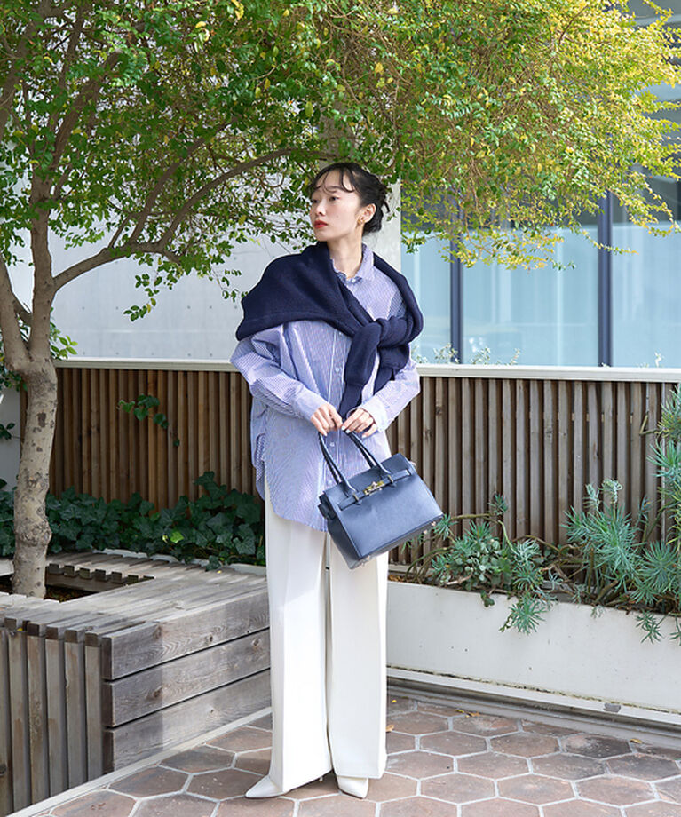 Rouge vif「ブロードリボン二重織レイヤードタックパンツ」|その他|