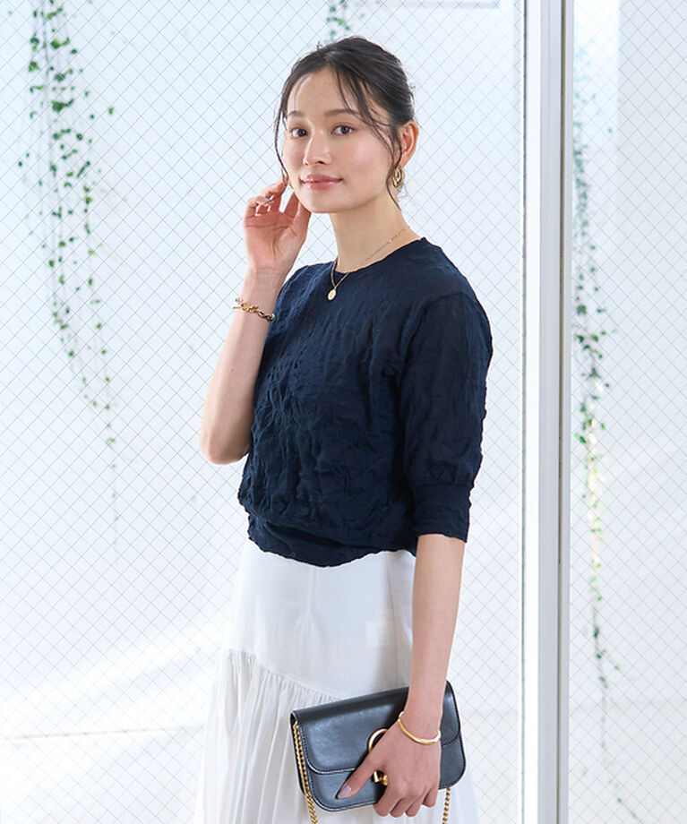 Rouge vif「キャッチワッシャーニットプルオーバー」|ニット・セーター|