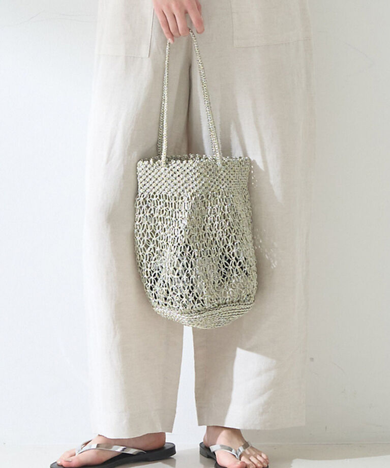 Rouge vif「【The Bagmati/ザ バグマティ】メタリックネットバッグ」|トートバッグ|その他