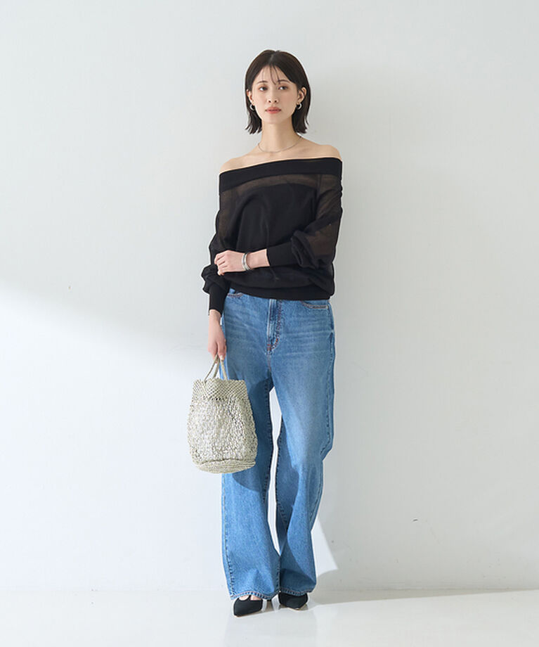 Rouge vif「【The Bagmati/ザ バグマティ】メタリックネットバッグ」|トートバッグ|