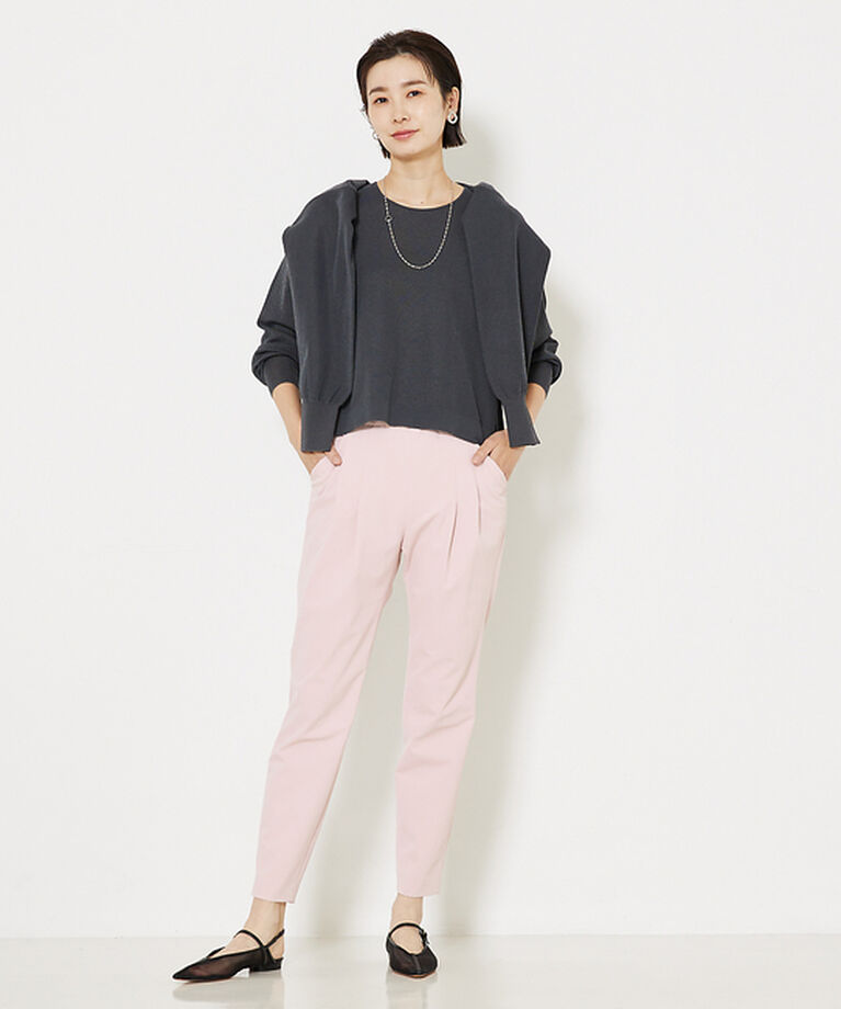 qualite「2WAYストレッチタックパンツ」|その他|