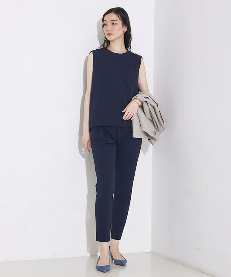 qualite「2WAYストレッチタックパンツ」|その他|