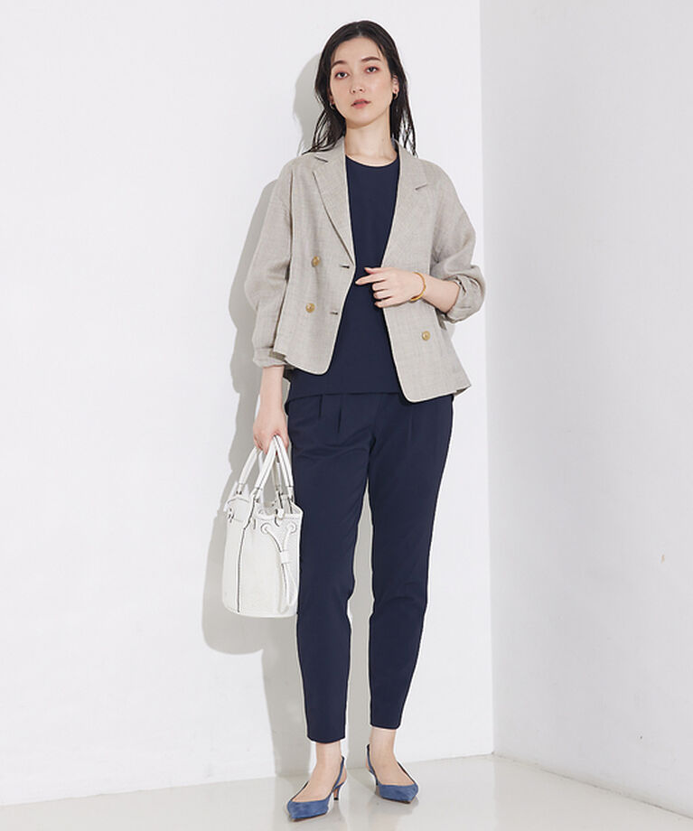 qualite「2WAYストレッチタックパンツ」|その他|