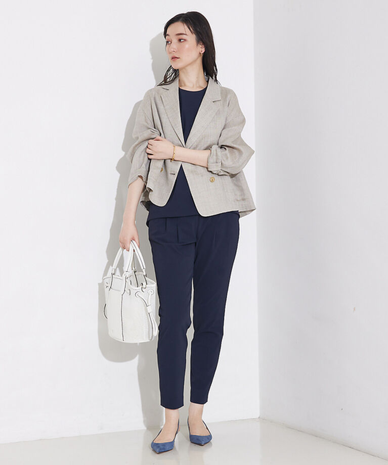 qualite「2WAYストレッチタックパンツ」|その他|