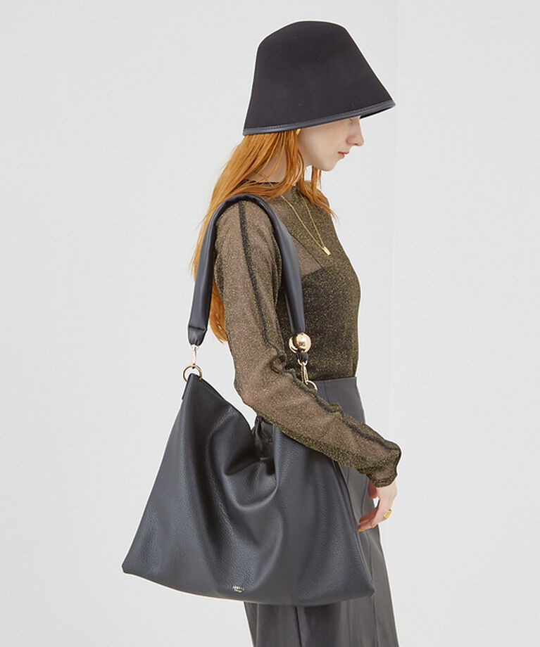LOWELL things「Resin-T/アクリルHOBOショルダーバッグ 24AW」|トートバッグ|