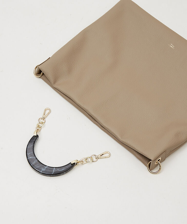 LOWELL things「Resin-T/アクリルHOBOショルダーバッグ 24AW」|トートバッグ|
