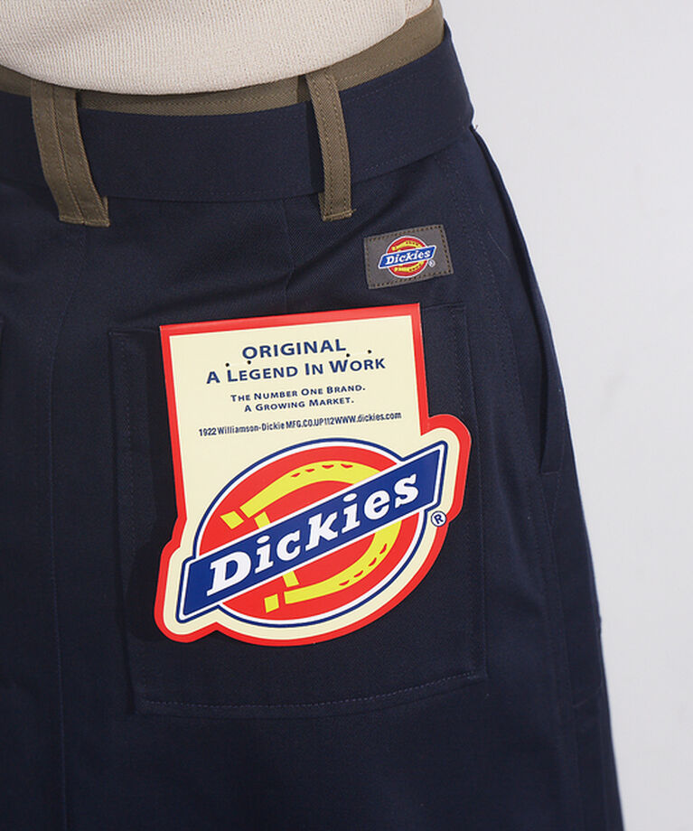NOMINE「【Dickiesコラボ 別注】ウエスト配色 ベルトチノロングスカート」|スカート|