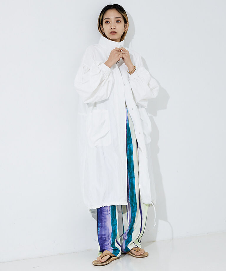NOMINE「オリジナル柄 ストライプ タックパンツ」|その他|
