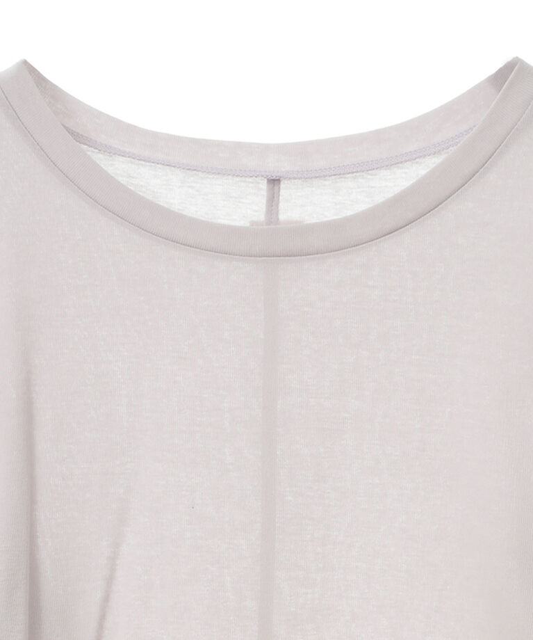 Soffitto「コットン丸首インナーロングTシャツ」|Tシャツ・カットソー|